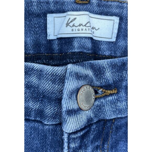 KanCan Signature Mid Rise Ankle Skinny Jeans in Dark Wash Womens Size 27/30.5 - Picture 3 of 7